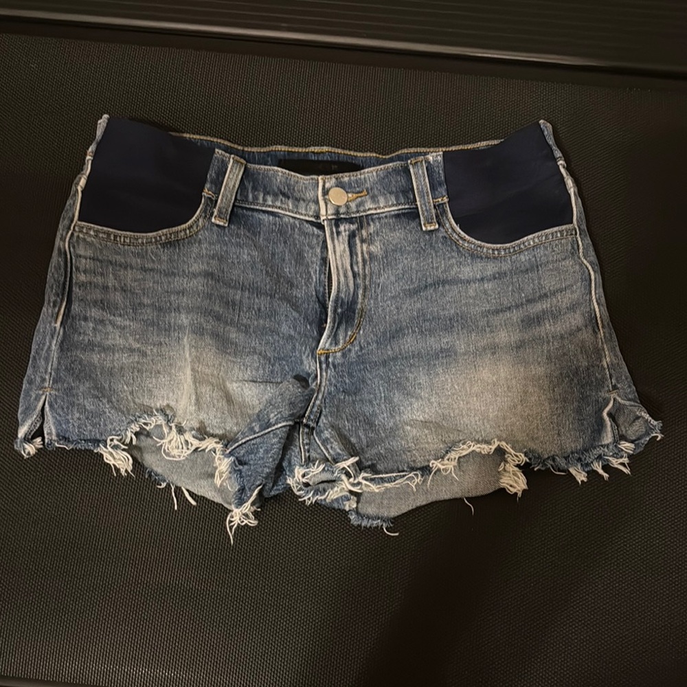 Joe's Jeans Blue Jean Shorts Frayed Hem